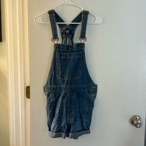 Denim Short Overalls